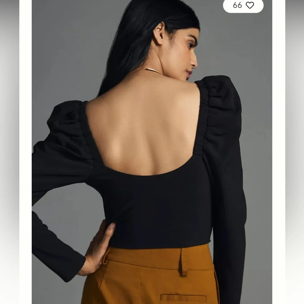 Astr the Label Betty Top Black - Picture 2 of 7